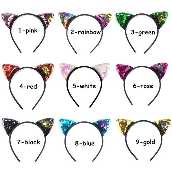 10pcs/lot sequin cat ears covered plastic headband kids lovely bling hair band hair hoop 9 colors u pick, Slivery;white
10pcs/lot sequin cat ears covered plastic headband kids lovely bling hair band hair hoop 9 colors u pick, Slivery;white