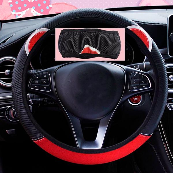 universal cute cartoon cat ear car steering wheel covers carbon fiber pu leather 38cm steering wheel cover car accessories
universal cute cartoon cat ear car steering wheel covers carbon fiber pu leather 38cm steering wheel cover car accessories