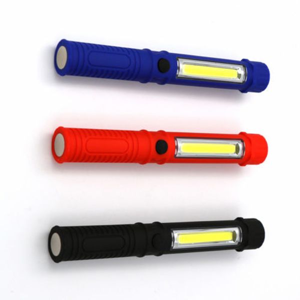 dhl cob led work light repair mini flashlight with magnetic base and clip multifunction maintenance torch lamp for camping car
dhl cob led work light repair mini flashlight with magnetic base and clip multifunction maintenance torch lamp for camping car