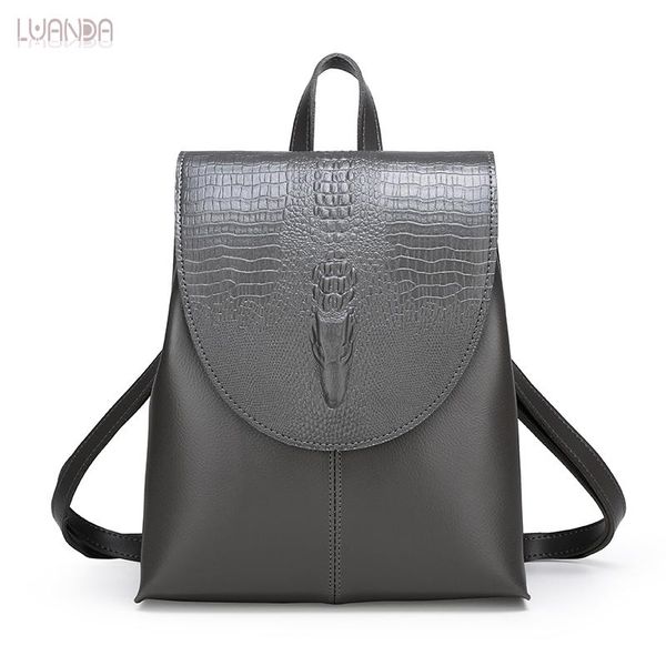 new 2020 pu leather england lady shoulder bag women backpack crocodile backpackss for women
new 2020 pu leather england lady shoulder bag women backpack crocodile backpackss for women