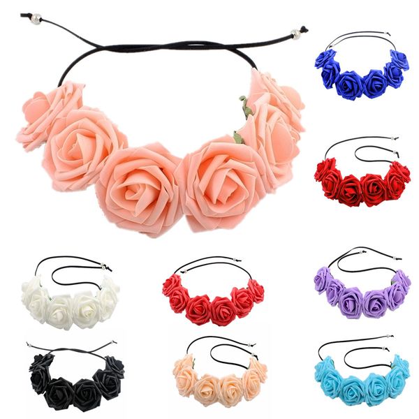 headband for beatuiful girls hairpins for hair women handmade flower wedding flower wreath decorations y406, Brown
headband for beatuiful girls hairpins for hair women handmade flower wedding flower wreath decorations y406, Brown