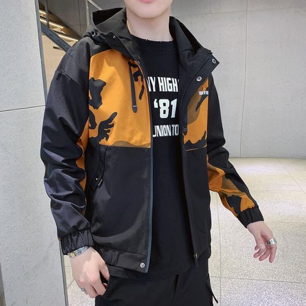 spring mens jackets coat fashion designer hooded jacket with letters windbreaker zipper hoodies for men sportwear clothing 3 colors m-4xl, Black;brown
spring mens jackets coat fashion designer hooded jacket with letters windbreaker zipper hoodies for men sportwear clothing 3 colors m-4xl, Black;brown
