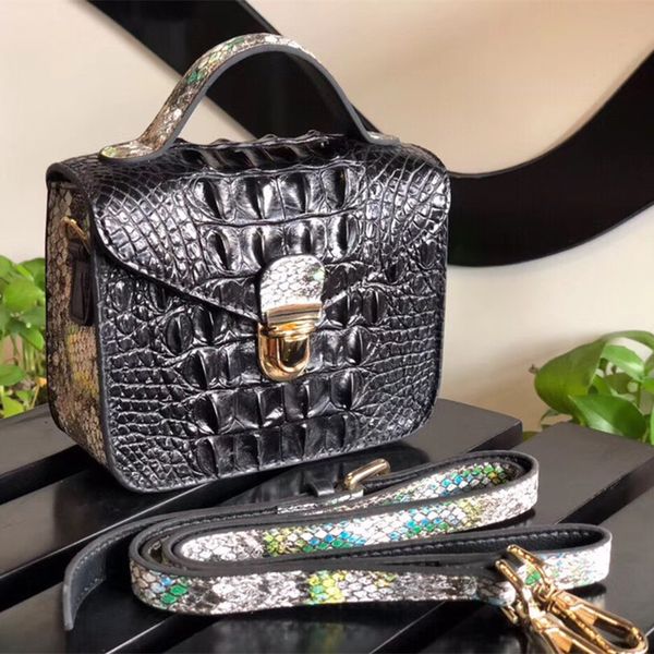 подлинная крокодиловой кожи сумка lady mini кошелек сумки женские аутентичные аллигатор кожа женский crossbody сумки на ремне
подлинная крокодиловой кожи сумка lady mini кошелек сумки женские аутентичные аллигатор кожа женский crossbody сумки на ремне