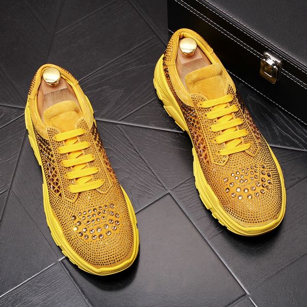 stephoes men fashion casual shoes spring summer autumn crystal luxury designer thick bottom leisure sneakers male new loafers, Black
stephoes men fashion casual shoes spring summer autumn crystal luxury designer thick bottom leisure sneakers male new loafers, Black