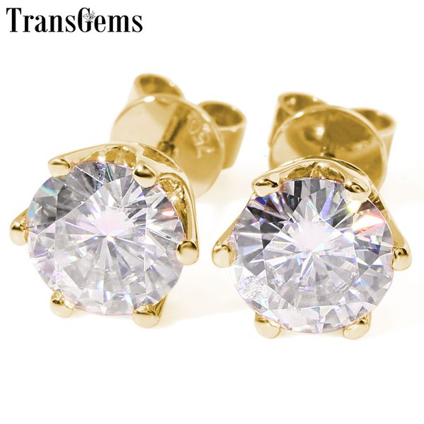 transgems 14k 585 yellow gold 0.8 to 4 ctw size f color clear moissanite stud earrings for women wedding jewelry push back cj191203, Golden
transgems 14k 585 yellow gold 0.8 to 4 ctw size f color clear moissanite stud earrings for women wedding jewelry push back cj191203, Golden