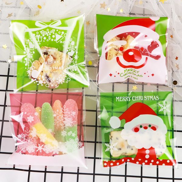 100pcs christmas packing bags for cookies baking biscuit candies self adhesive portable santa claus festival plastic gift bag
100pcs christmas packing bags for cookies baking biscuit candies self adhesive portable santa claus festival plastic gift bag