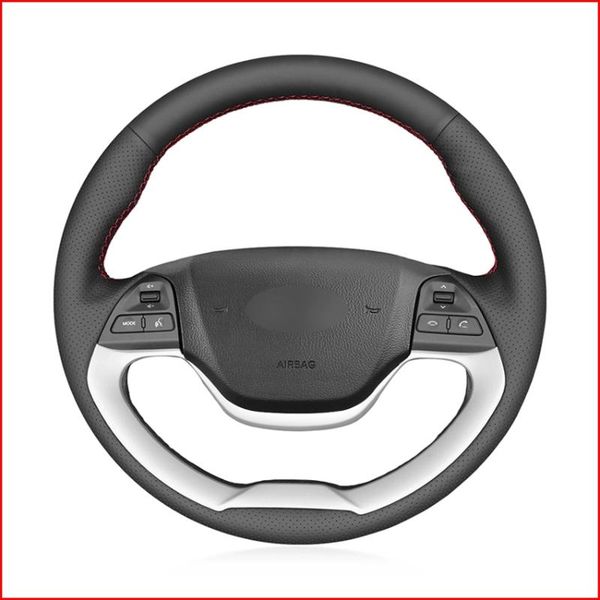 mewant black artificial leather car steering wheel cover for kia morning 2011-2016 picanto 2012 2013 2014 2015
mewant black artificial leather car steering wheel cover for kia morning 2011-2016 picanto 2012 2013 2014 2015