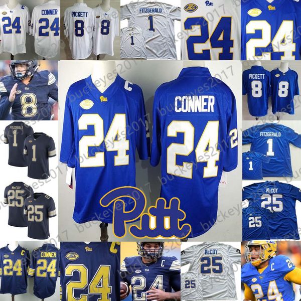 pitt pittsburgh panthers #24 james conner 25 lesean mccoy 1 larry fitzgerald 8 pickett ncaa navy blue royal white retired football jerseys, Black
pitt pittsburgh panthers #24 james conner 25 lesean mccoy 1 larry fitzgerald 8 pickett ncaa navy blue royal white retired football jerseys, Black