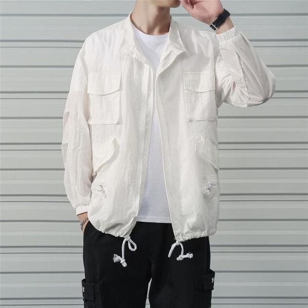 fashion cargo sunclothing men multi-pocket sun protection thin jacket men quick dry fishing drawstring sunclothing plus size 5xl, Black;brown
fashion cargo sunclothing men multi-pocket sun protection thin jacket men quick dry fishing drawstring sunclothing plus size 5xl, Black;brown