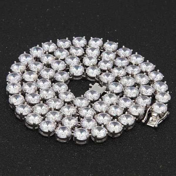 mens diamond gold tennis chain necklace hip hop iced out bling chains jewelry men silver necklace 8mm, Black
mens diamond gold tennis chain necklace hip hop iced out bling chains jewelry men silver necklace 8mm, Black