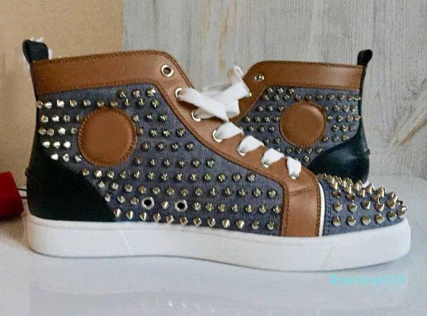 designer spikes studded spikes casual flats red bottom luxury shoes new for men and women party designer sneakers lovers genuine leather, Black
designer spikes studded spikes casual flats red bottom luxury shoes new for men and women party designer sneakers lovers genuine leather, Black