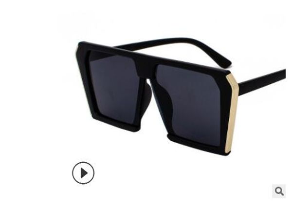 2019 new fashion trapezoid sunglasses street style beach sunglasses fashion glasses men and women, White;black
2019 new fashion trapezoid sunglasses street style beach sunglasses fashion glasses men and women, White;black