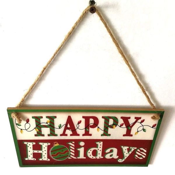 hanging wooden sign christmas hanging cute decorative board festival favors other event & party supplies
hanging wooden sign christmas hanging cute decorative board festival favors other event & party supplies