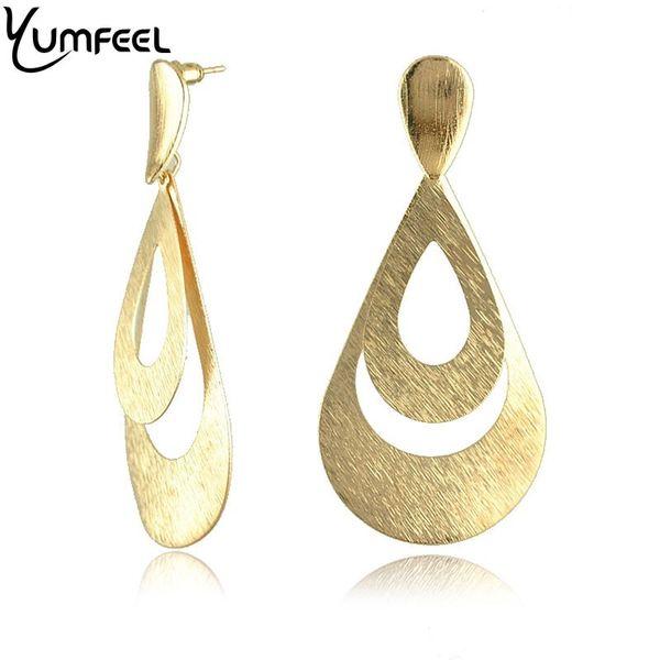 yumfeel new fashion jewelry earrings for women big drop dangle earrings gold color earrings woman, Golden
yumfeel new fashion jewelry earrings for women big drop dangle earrings gold color earrings woman, Golden
