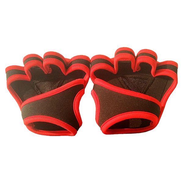 men women sports protective gym body building silicone soft exercise prevent calluses weight lifting fitness gloves four fingers, Black
men women sports protective gym body building silicone soft exercise prevent calluses weight lifting fitness gloves four fingers, Black