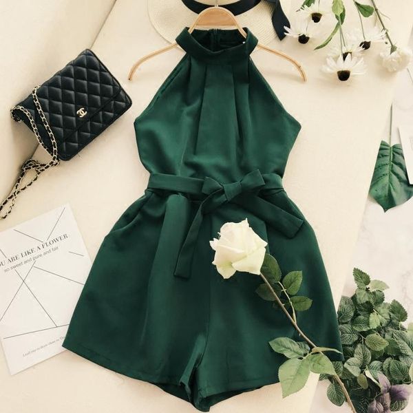 2018 summer women jumpsuits elegant high waist belt pocket wide leg jumpsuit female rompers, Black;white
2018 summer women jumpsuits elegant high waist belt pocket wide leg jumpsuit female rompers, Black;white