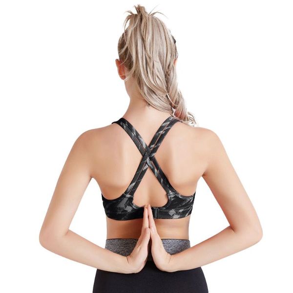brassiere sport woman fitness bra yoga nylon print underwear cross straps back adjustable plus size sports bra padded female, White;black
brassiere sport woman fitness bra yoga nylon print underwear cross straps back adjustable plus size sports bra padded female, White;black