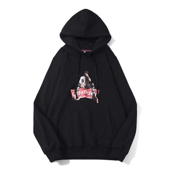 men's hoodies & sweatshirts sweater hooded pattern letter print trendy fashion design long sleeve hip hop m-3xl, Black
men's hoodies & sweatshirts sweater hooded pattern letter print trendy fashion design long sleeve hip hop m-3xl, Black
