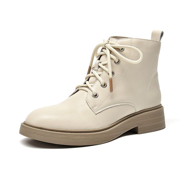 boots women's 2019 autumn and winter new style round-toe leather lace-up short boots chunky heel british style plus velve, Black
boots women's 2019 autumn and winter new style round-toe leather lace-up short boots chunky heel british style plus velve, Black