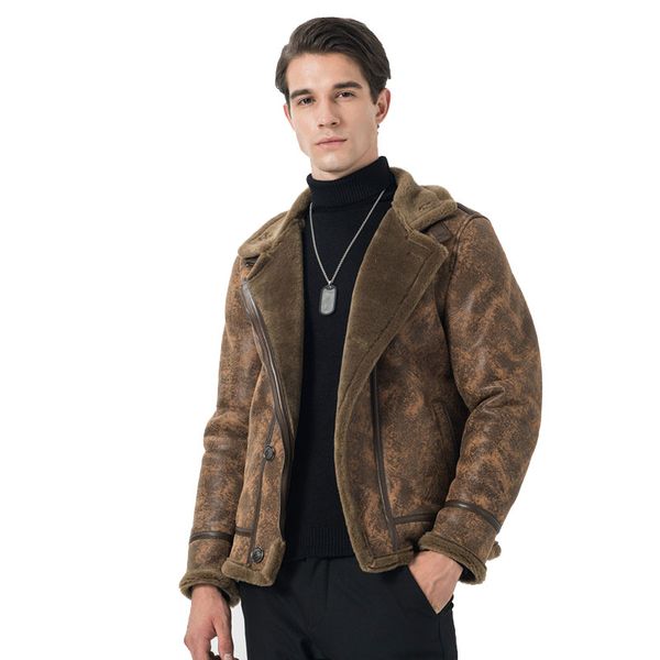 winter leather jacket 2017 men's casual fashion jackets black and brown faux fur men coat
winter leather jacket 2017 men's casual fashion jackets black and brown faux fur men coat