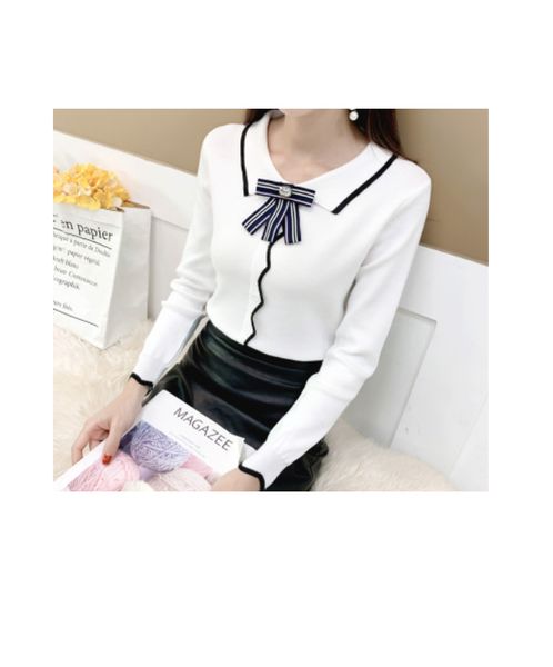 women autumn turtleneck bottoming t-shirt long sleeve patchwork casual women clothing, White;black
women autumn turtleneck bottoming t-shirt long sleeve patchwork casual women clothing, White;black