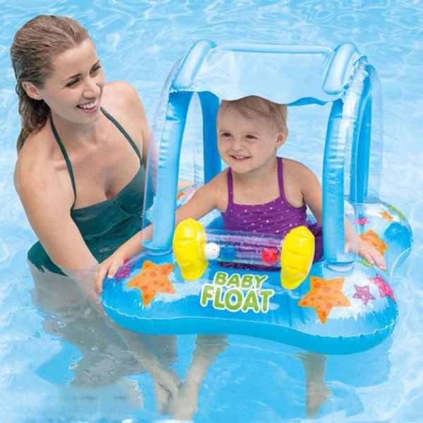 in stock baby pool float with canopy inflatable swim float boat with sunshade swim ring inflatable toy for toddlers infants
in stock baby pool float with canopy inflatable swim float boat with sunshade swim ring inflatable toy for toddlers infants