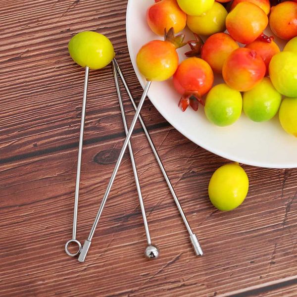 8pcs cocktail pick stainless steel fruit sticks bar tools drink stirring sticks martini picks party
8pcs cocktail pick stainless steel fruit sticks bar tools drink stirring sticks martini picks party