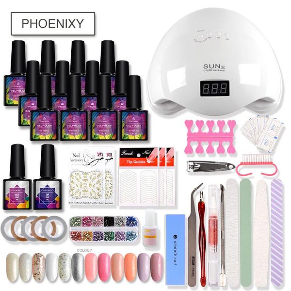 professional manicure set with 48w led lamp gel nail polish set builder full nail brushes art decoration tools all for manciure
professional manicure set with 48w led lamp gel nail polish set builder full nail brushes art decoration tools all for manciure