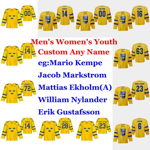 2019 iihf world championship sweden hockey jerseys patric hornqvist jersey mario kempe ekholm henrik lundqvist marcus kruger custom stitched, Black;red
2019 iihf world championship sweden hockey jerseys patric hornqvist jersey mario kempe ekholm henrik lundqvist marcus kruger custom stitched, Black;red