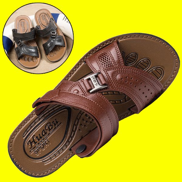 summer waterproof sandals men's soft bottomwear wear-resistant cool drag two with breathable sandals to drag men, Black
summer waterproof sandals men's soft bottomwear wear-resistant cool drag two with breathable sandals to drag men, Black