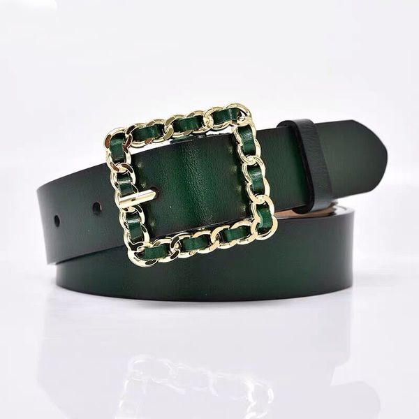 green belt for women strap belt gold square buckle belts female leisure waist for jeans pin buckle strap barry.wang, Black;brown
green belt for women strap belt gold square buckle belts female leisure waist for jeans pin buckle strap barry.wang, Black;brown
