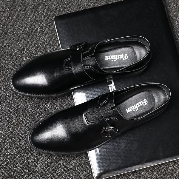men black leather mens shoes genuine waterproof fashion formal slip soft classic male comfortableleather shoes
men black leather mens shoes genuine waterproof fashion formal slip soft classic male comfortableleather shoes