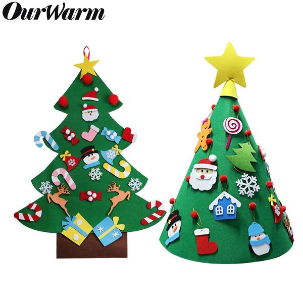 ourwarm new year diy felt christmas tree toy for kids with cartoon ornaments merry christmas decorations for home xmas gifts
ourwarm new year diy felt christmas tree toy for kids with cartoon ornaments merry christmas decorations for home xmas gifts