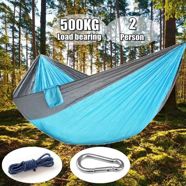 ultralight parachute hammock 210t nylon durable 500kg camping hammocks portable outdoor ha.nging for backyard double person
ultralight parachute hammock 210t nylon durable 500kg camping hammocks portable outdoor ha.nging for backyard double person