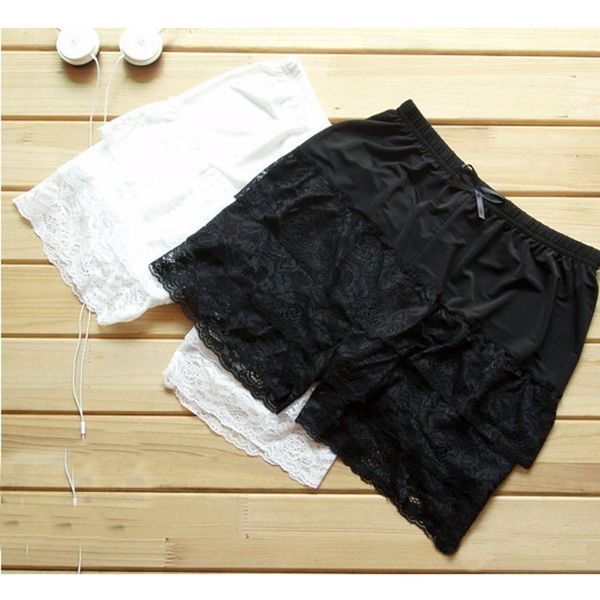 women shorts summer lace safety shorts ladies underskirt safety short pants frilly ruffle pants mutande donna, Black;pink
women shorts summer lace safety shorts ladies underskirt safety short pants frilly ruffle pants mutande donna, Black;pink