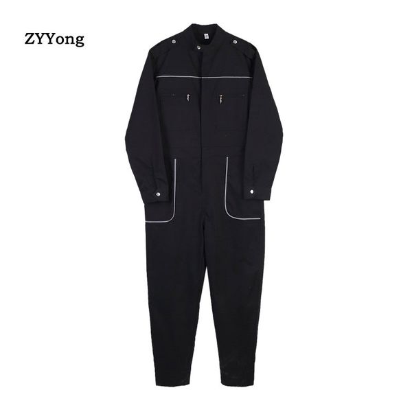 new men's long sleeve bib overalls black jackets for men women hip hop cargo pant suit streetwear loose romper jumpsuit male
new men's long sleeve bib overalls black jackets for men women hip hop cargo pant suit streetwear loose romper jumpsuit male