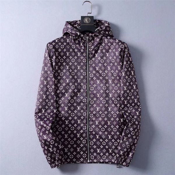 new2020 men's fashion20ss spring jacket men coat fashion slim windbreaker clothes outside thin clothes autumn printed letter me, Black;brown 
new2020 men's fashion20ss spring jacket men coat fashion slim windbreaker clothes outside thin clothes autumn printed letter me, Black;brown