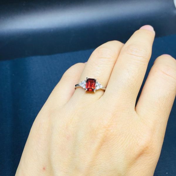 925 sterling silver rings natural garnet gemstone fine jewelry birthday for women rings open simple style j050702ags, Golden;silver
925 sterling silver rings natural garnet gemstone fine jewelry birthday for women rings open simple style j050702ags, Golden;silver