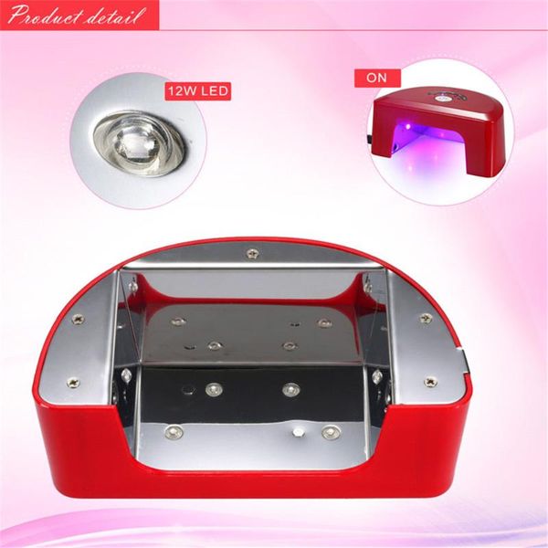 12w nail lamp infrared intelligent induction 3pcs led/uv double light source lamp beads three-gear timing function
12w nail lamp infrared intelligent induction 3pcs led/uv double light source lamp beads three-gear timing function