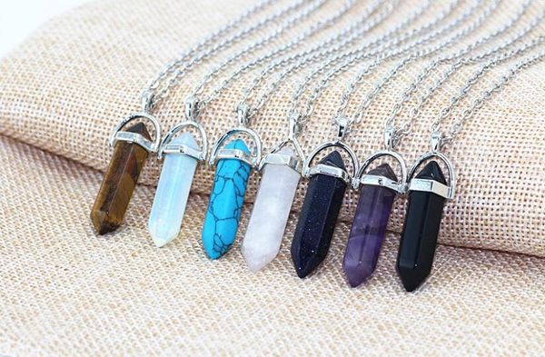 prism stone bullet shape chains natural women steel stainless pendant for necklaces jewelry crystal and leather hexagonal men oorvu
prism stone bullet shape chains natural women steel stainless pendant for necklaces jewelry crystal and leather hexagonal men oorvu
