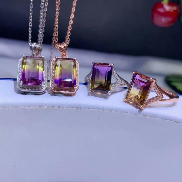 shilovem 925 sterling silver piezoelectric ametrine pendants rings fine jewelry trendy gift wedding dtz0812665agzj, Black
shilovem 925 sterling silver piezoelectric ametrine pendants rings fine jewelry trendy gift wedding dtz0812665agzj, Black