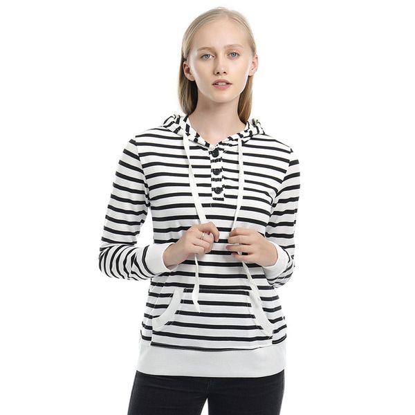 fashion woman striped hooded sweater female long sleeve hoodies ladies pullovers femme, Black
fashion woman striped hooded sweater female long sleeve hoodies ladies pullovers femme, Black