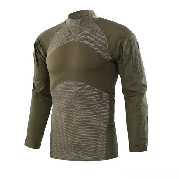 мужчины army green rip-стоп tactical футболки с длинным рукавом камуфляж пешеходные t-shirt осень охота пейнтбол одежда, Black;green
мужчины army green rip-стоп tactical футболки с длинным рукавом камуфляж пешеходные t-shirt осень охота пейнтбол одежда, Black;green