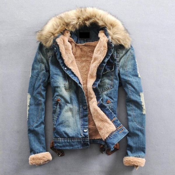 men's jackets men thicker warm denim coats casual jean winter fashion jena, Black;brown
men's jackets men thicker warm denim coats casual jean winter fashion jena, Black;brown