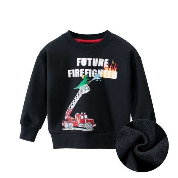 2019 autumn and winter fashion baby boys long sleeve cartoon black velvet sweatshirt children's winter warm clothing for boys
2019 autumn and winter fashion baby boys long sleeve cartoon black velvet sweatshirt children's winter warm clothing for boys