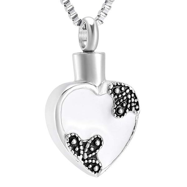heart urn necklace stainless steel cremation keepsake pendant for ashes memorial pet ash jewelry, Silver
heart urn necklace stainless steel cremation keepsake pendant for ashes memorial pet ash jewelry, Silver