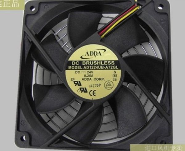 wholesale adda fan ad1224ub-a72gl 1225 12025 12cm 120mm 24v dc 3-line axial fan
wholesale adda fan ad1224ub-a72gl 1225 12025 12cm 120mm 24v dc 3-line axial fan