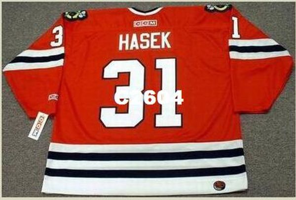 mens #31 dominik hasek chicago blackhawks 1992 ccm retro away hockey jersey or custom any name or number retro jersey, Black;red
mens #31 dominik hasek chicago blackhawks 1992 ccm retro away hockey jersey or custom any name or number retro jersey, Black;red