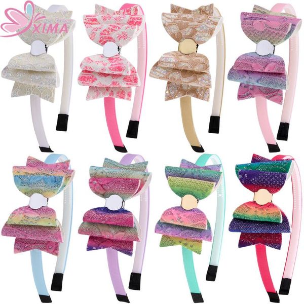 xima 8pcs/lot 3.5inch flower hair bows party hairband dance pu knot bow headband teeth head-hoops girls hair accessories, Slivery;white
xima 8pcs/lot 3.5inch flower hair bows party hairband dance pu knot bow headband teeth head-hoops girls hair accessories, Slivery;white