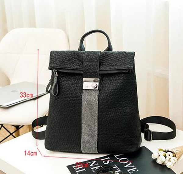 the est brand ladies backpack european and american retro soft-faced diamond backpack locked travel bag student bag ing
the est brand ladies backpack european and american retro soft-faced diamond backpack locked travel bag student bag ing